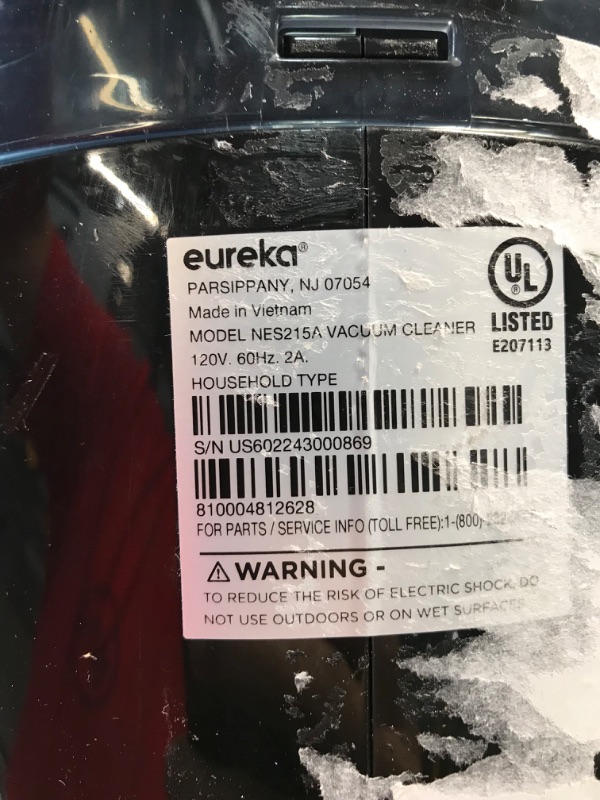 Photo 3 of **** missing attachments ***
Eureka Home Lightweight Stick Vacuum Cleaner, Powerful Suction Corded Multi-Surfaces, 3-in-1 Handheld Vac, Blaze Blue
