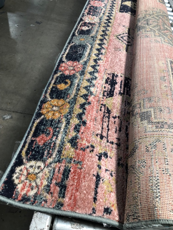 Photo 2 of **USED**
Loloi II Jocelyn Collection JOC-06 Rose / Rose, Transitional 5'-5" x 7'-6" Area Rug 