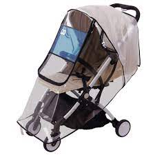 Photo 1 of Bemece Stroller Rain Cover , Universal Stroller Accessory, Baby Travel Weather Shield, Windproof Waterproof, Protect from Dust Snow
