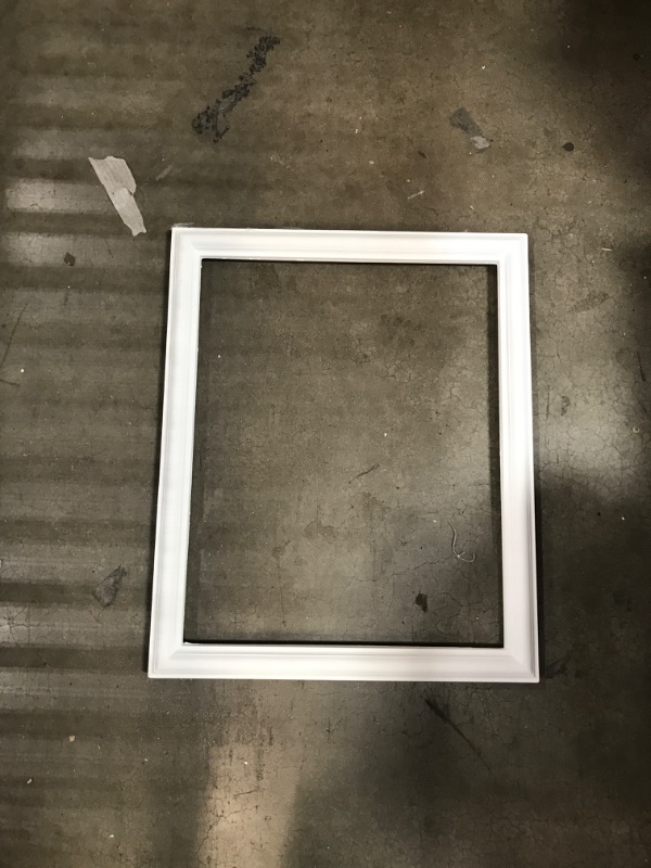 Photo 1 of 2 white photo frames 20x24