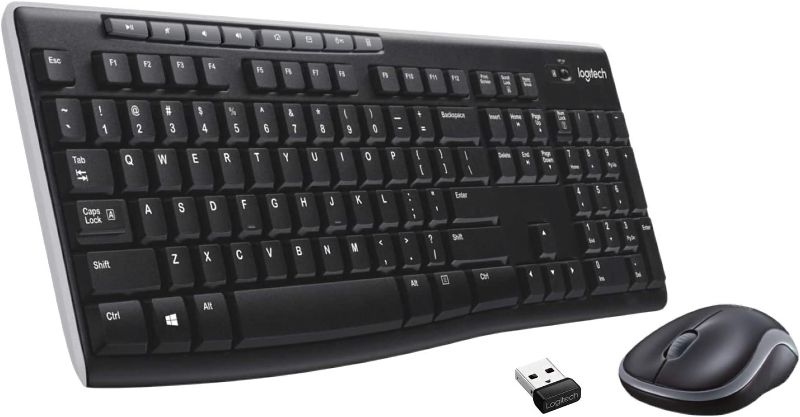 Photo 1 of Logitech MK270 Wireless Keyboard and Mouse Combo — Keyboard and Mouse Included
