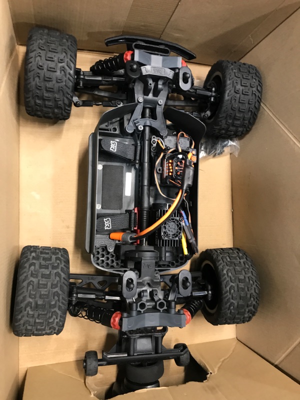 Photo 4 of ARRMA RC Truck 1/10 VORTEKS 4X4 3S BLX Stadium Truck RTR (Batteries and Charger Not Included), Red, ARA4305V3T1