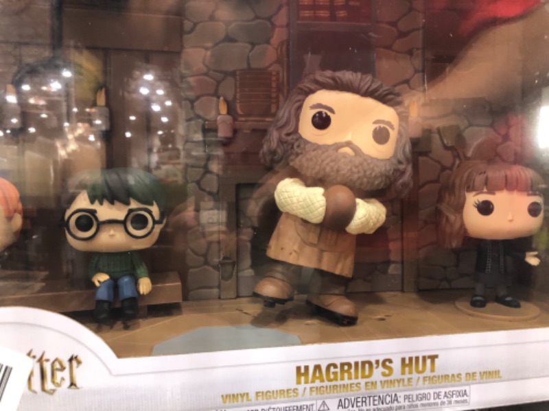 Photo 1 of ** HAGRID IS LOOSE**
Funko Pop! Moments Deluxe: Harry Potter - Hagrid's Hut, Ron, Harry, Hagrid, Hermione