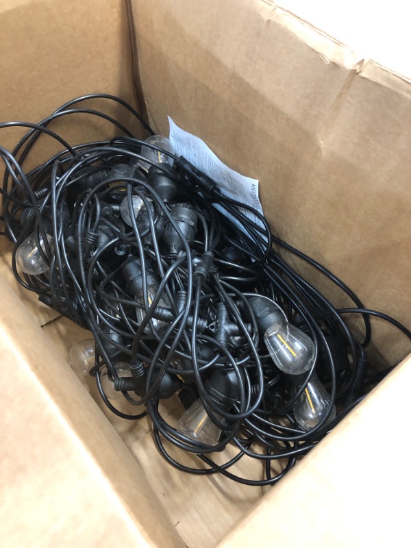 Photo 4 of **USED & DUSTY**
Meidaoduo Outdoor String Lights LED 150FT Waterproof Heavy-Duty Patio Lights 