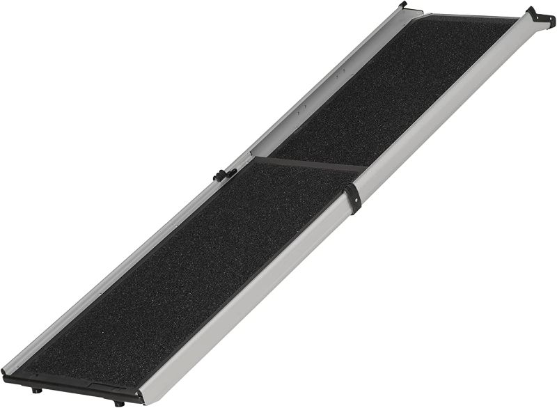 Photo 1 of 
PawHut  48-Inch Portable Folding Dog Ramp for Cars, Trucks, SUVs, Non-Slip Pet Ramp for Large Dogs, Aluminum Frame for up to 150 LBS