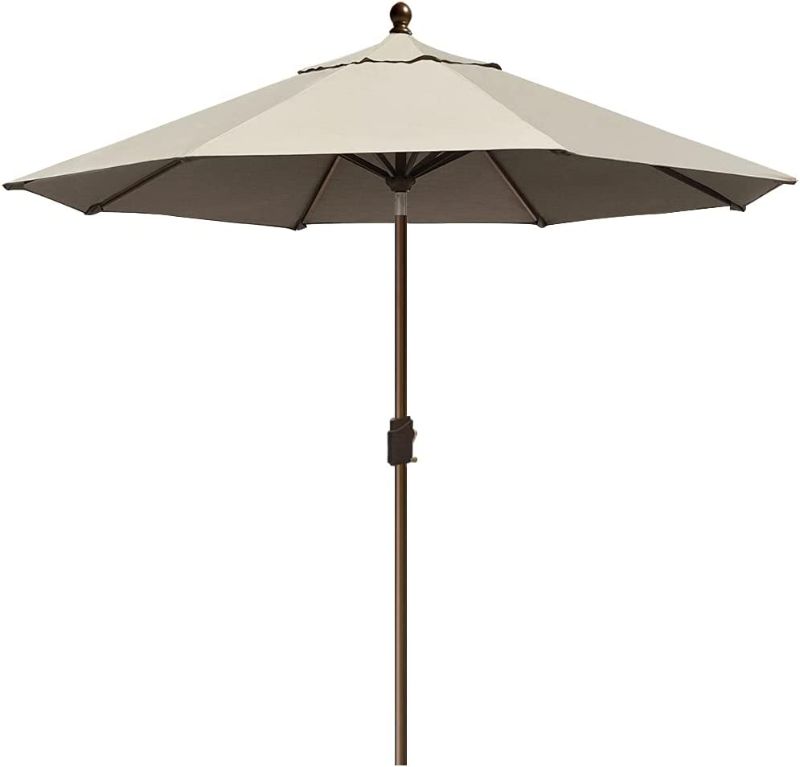 Photo 1 of ***MISSING STAND - UMBRELLA ONLY*** EliteShade USA 10-Year-Non-Fading Sunumbrella 9Ft Market Umbrella Patio Umbrella Outdoor Table Umbrella with Ventilation,Antique Beige
