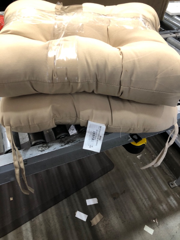 Photo 1 of **USED**  Greendale Home Fashions Outdoor Seat/Back Chair Cushion, Stone