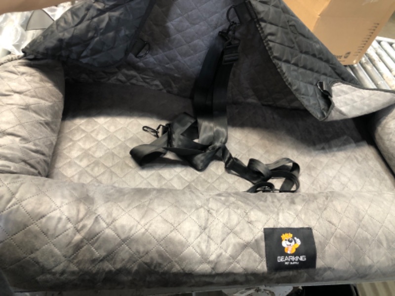 Photo 1 of **USED**  Gearking Pet Car Seat, Large- Grey 