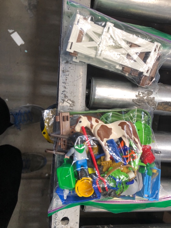 Photo 1 of **USED/POSSIBLE MISSING ITEMS**  Playmobil Pony Farm