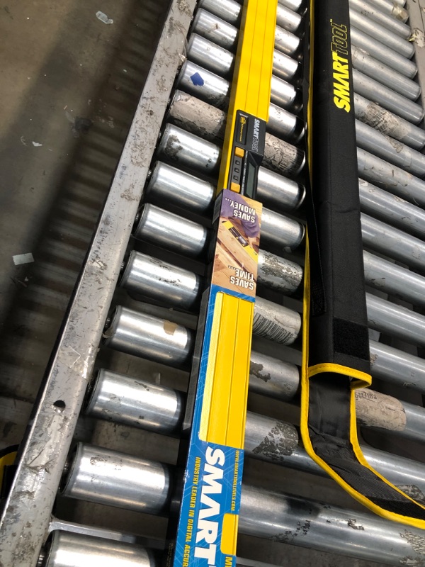 Photo 3 of **NEW**  M-D Building Products 92325 48-Inch Smart Tool Digital Level with Carrying Case,Yellow powder coat rail and matte black module