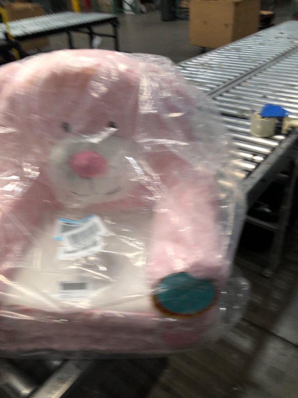Photo 1 of **USED**   Animal Adventure | Sweet Seats | Pink Bear Children's Plush Chair