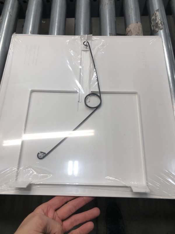 Photo 3 of **FACTORY SEALED**   Watts APU15 Spring Fit Drywall Access Panel for Plumbing, Wiring, and Cables, 14 inch x 14 inch, White White 14 inch x 14 inch Panel