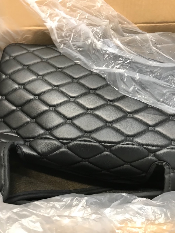 Photo 2 of 7DEEKEI for 2023 Lexus RX350 RX350H RX450H RX500H Trunk Mat and Rear Backrest Mat Cargo Liners All Weather Anti-Slip