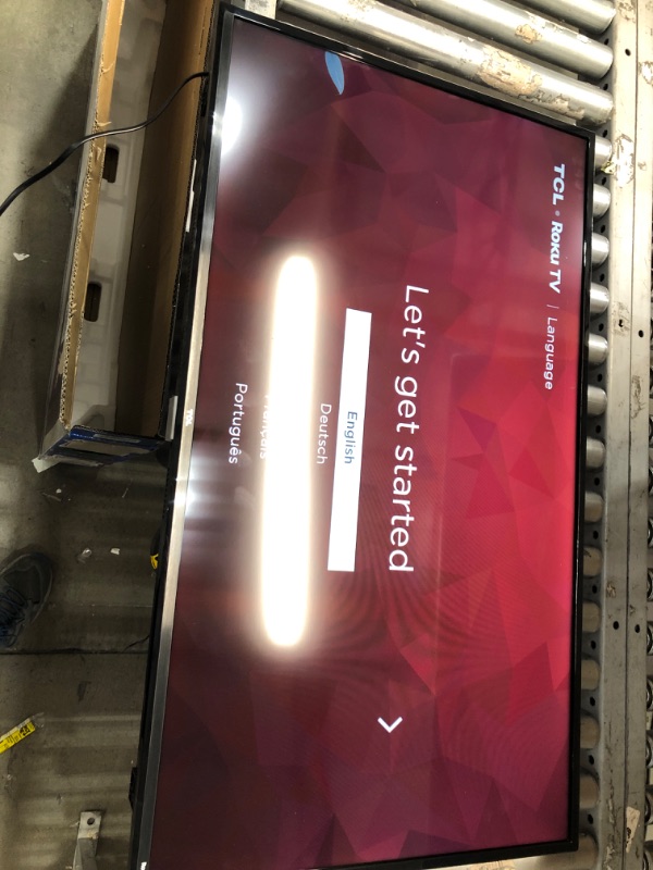 Photo 1 of **DAMAGED**  TCL 40" Class 3-Series Full HD 1080p LED Smart Roku TV - 40S355