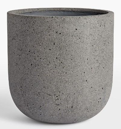 Photo 1 of 'Pottery Pot'-  7" Diameter, 7" Tall- Grey