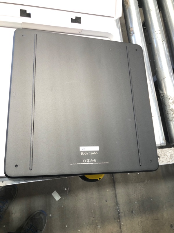 Photo 1 of **USED**   Withings Body Cardio – Premium Wi-Fi Body Composition Smart Scale, Tracks Heart Health, Vascular Age, BMI, Fat, Muscle & Bone Mass, Water %, Digital Bathroom Scale with App Sync via Bluetooth or Wi-Fi Body Black