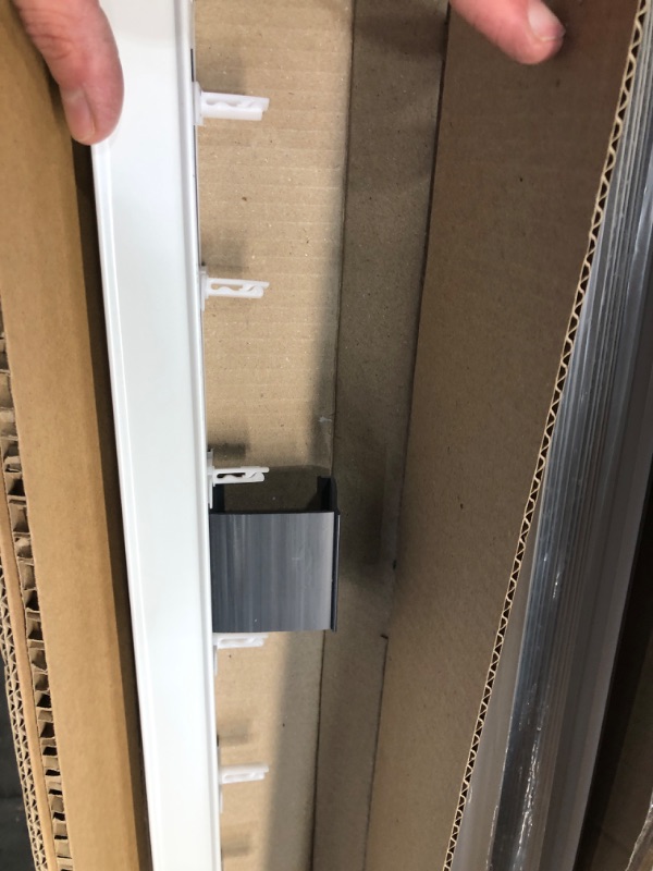 Photo 5 of **USED**   CHICOLOGY Vertical Blinds , Door Blinds , Blinds & Shades , Blackout Blinds ,Window Shade , Vertical Blinds for Sliding Doors , Sliding Blinds Oxford Grey (Vinyl) 78"W X 84"H 78"W X 84"H Oxford Gray (Vinyl)