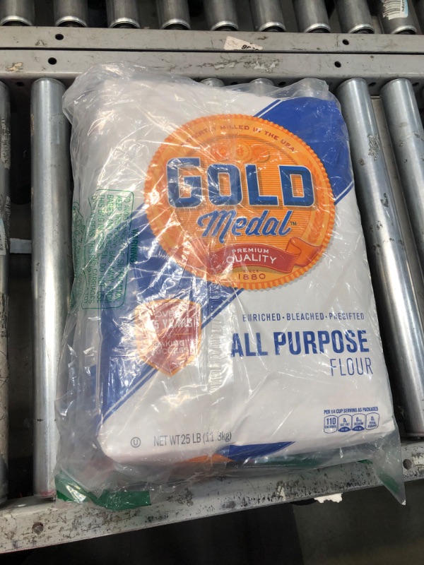 Photo 2 of EXP 8/2024 Gold Medal All Purpose Flour, 25 lbs