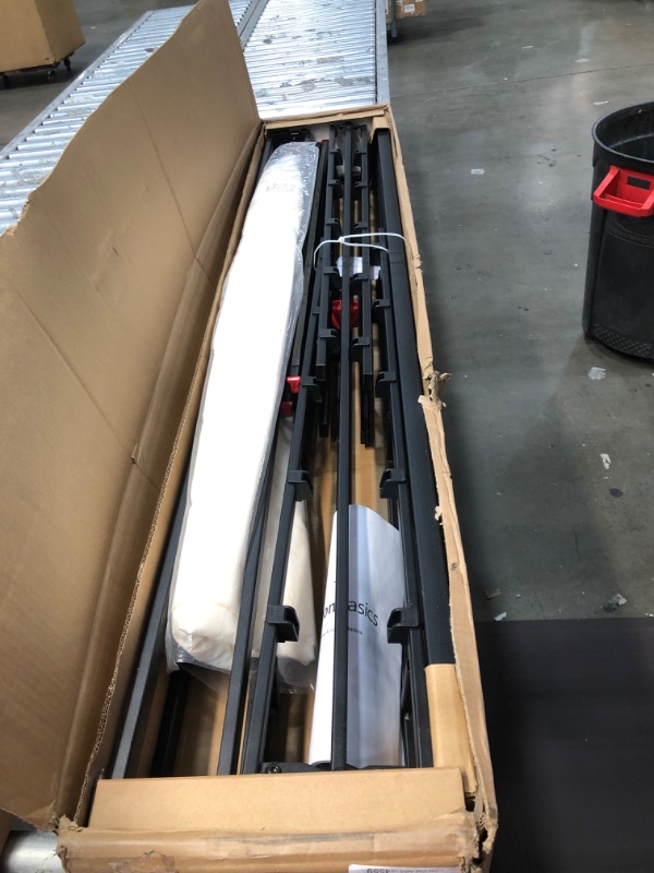 Photo 1 of Amazon Basics Smart Box Spring Bed Base, 5-Inch Mattress Foundation - Queen Size, Tool-Free Easy Assembly Queen 5-Inch Smart Box Spring