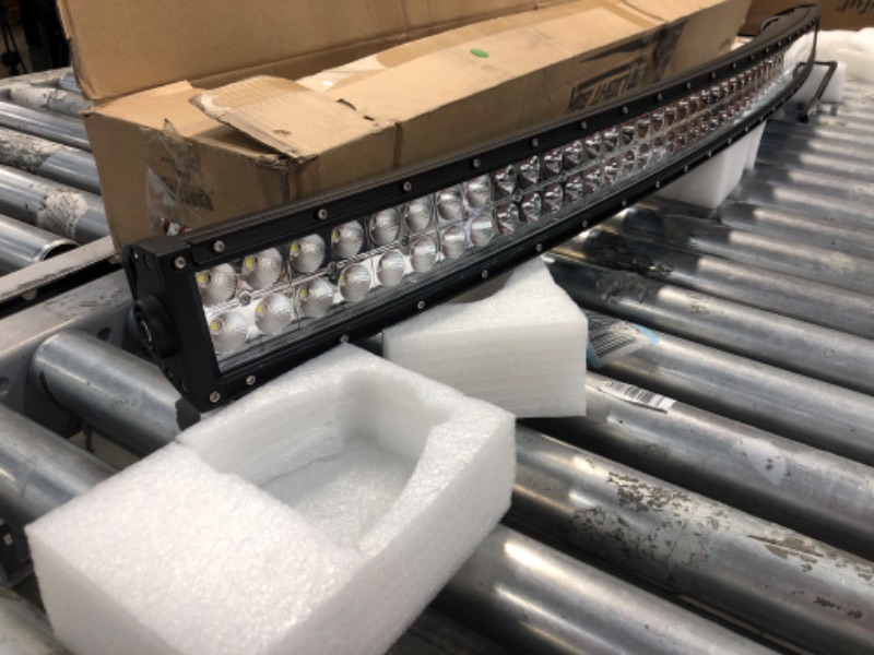 Photo 1 of **MINOR DAMAGE** Nilight LED Light Bar 52inch 783w Curved Triple Row Flood Spot Combo Beam LED 78000LM Driving Lights Boat Off Road for Trucks,2