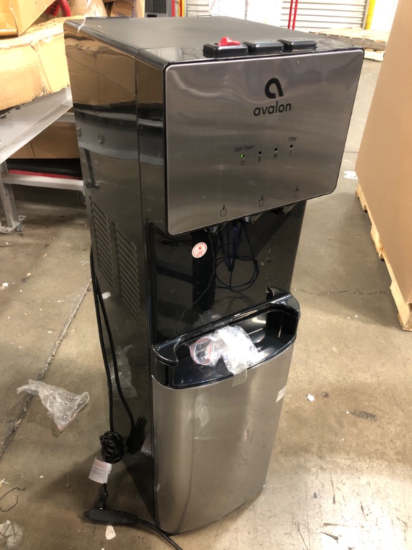 Photo 3 of **DAMAGED** Avalon A5 Self Cleaning Bottleless Water Cooler Dispenser, UL/NSF/Energy star, Stainless Steel, full size full size Dispenser