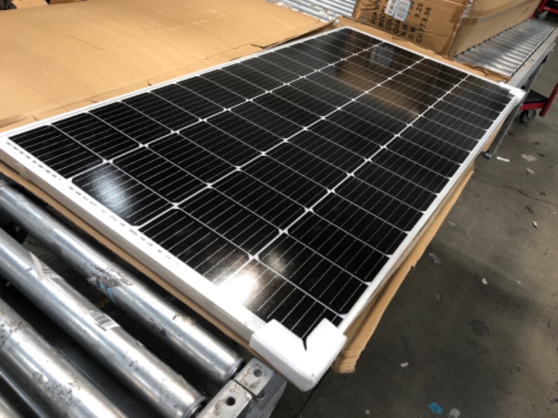 Photo 2 of **MINOR DAMAGE* WERCHTAY 200 Watt Solar Panel 9BB Monocrystalline Cell, High-Efficiency Module PV Power Charger 12V Solar Panels for Homes Camping RV Battery Boat Caravan and Other Off-Grid Applications 200W single solar panel