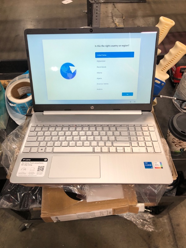 Photo 4 of HP 15-dy4013dx Home & Business Laptop (Intel i5-1155G7 4-Core, 16GB RAM, 512GB PCIe SSD, Intel Iris Xe, 15.6" 60Hz Touch HD (1366x768), WiFi, Bluetooth, Webcam, Win 10 Pro) 
