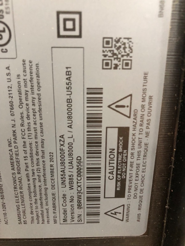 Photo 6 of SAMSUNG 55-Inch Class Crystal 4K UHD AU8000 Series HDR, 3 HDMI Ports, Motion Xcelerator, Tap View, PC on TV, Q Symphony, Smart TV with Alexa Built-In (UN55AU8000FXZA, 2021 Model) 55-Inch TV Only
