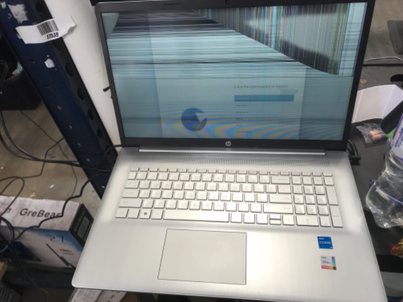 Photo 4 of DAMAGED SCREEN 
HP - 17.3" Laptop - Intel Core i5 - 8GB Memory - 256GB SSD
