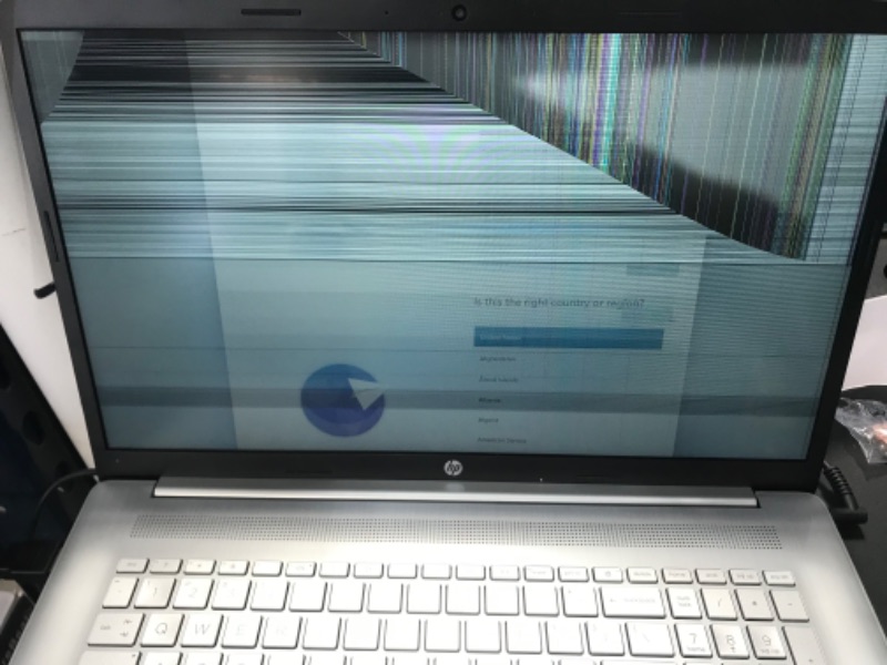 Photo 3 of DAMAGED SCREEN 
HP - 17.3" Laptop - Intel Core i5 - 8GB Memory - 256GB SSD
