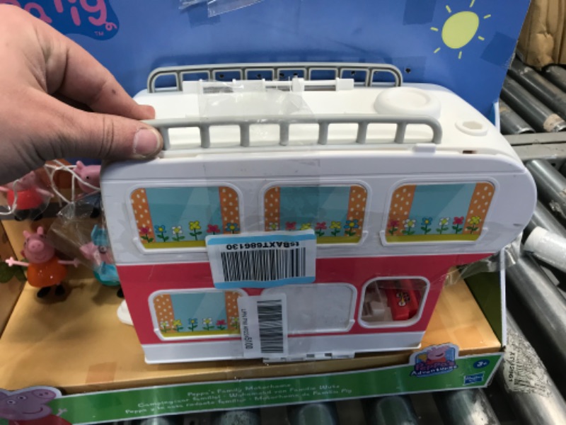 Photo 3 of Peppa Pig Peppa’s Adventures Peppa’s Family Motorhome Preschool Toy, Vehicle to RV Playset, Plays Sounds and Music, Ages 3 and up 2021 Version Toy