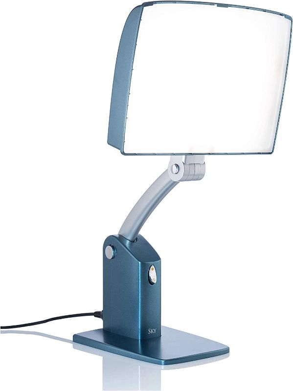 Photo 1 of Carex Day-Light Sky Bright Light Therapy Lamp - 10,000 LUX - Sun Lamp to Combat Winter Blues and to Increase Your Energy, White
