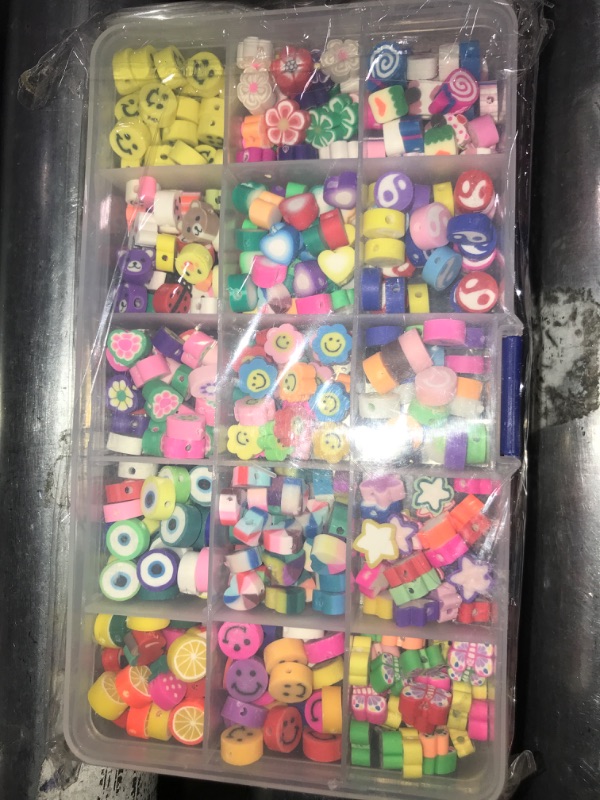 Photo 1 of 100 PC bracelet eraser beads 