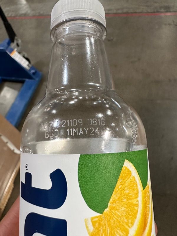 Photo 3 of **BBD: May 11, 2024**
Hint Water Lemon (Pack of 12), 16 Ounce Bottles, Pure Water Infused with Lemon, Zero Sugar, Zero Calories, Zero Sweeteners, Zero Preservatives, Zero Artificial Flavors