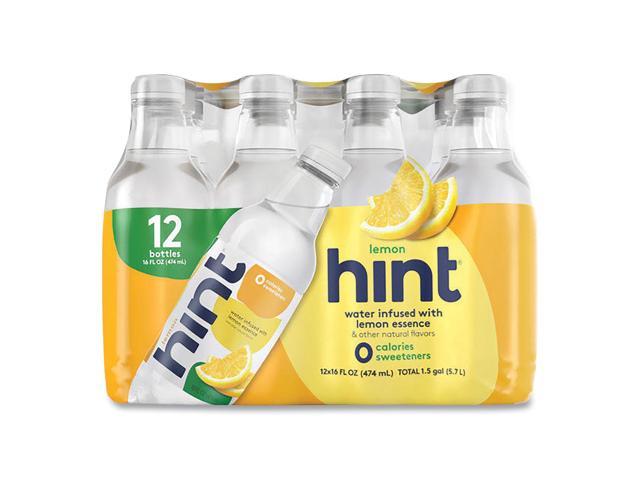 Photo 1 of **BBD: May 11, 2024**
Hint Water Lemon (Pack of 12), 16 Ounce Bottles, Pure Water Infused with Lemon, Zero Sugar, Zero Calories, Zero Sweeteners, Zero Preservatives, Zero Artificial Flavors