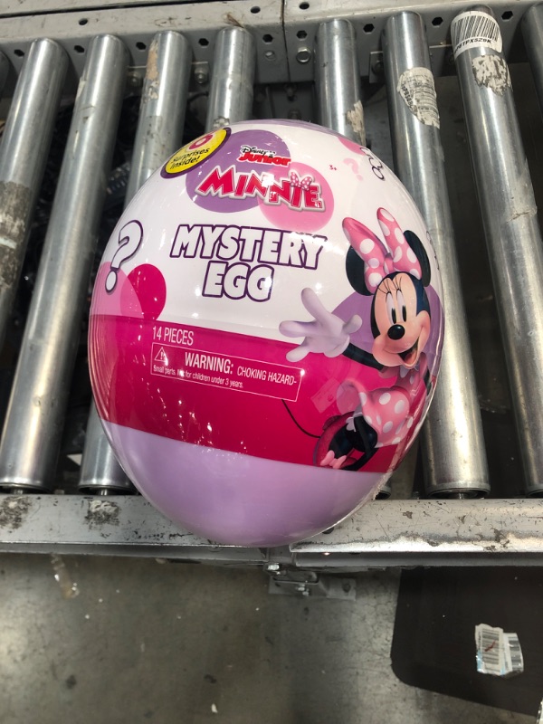 Photo 2 of Disney Junior Minnie Mouse Giant Easter Egg Surprise, 6 pieces, Officially Licensed Kids Toys for Ages 3 Up, Gifts and Presents by Just Play