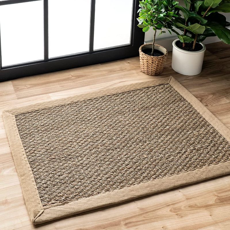 Photo 1 of 
nuLOOM Elijah Farmhouse Seagrass Accent Rug, 2' x 3', Beige
Color:Beige
Size:2' x 3'