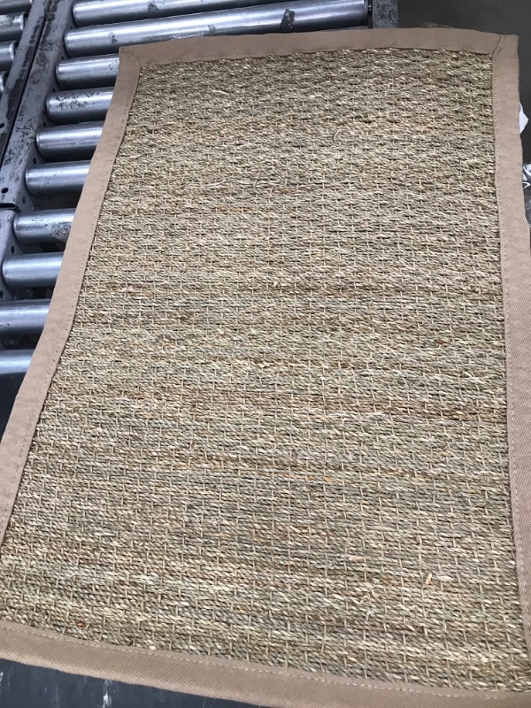 Photo 2 of 
nuLOOM Elijah Farmhouse Seagrass Accent Rug, 2' x 3', Beige
Color:Beige
Size:2' x 3'