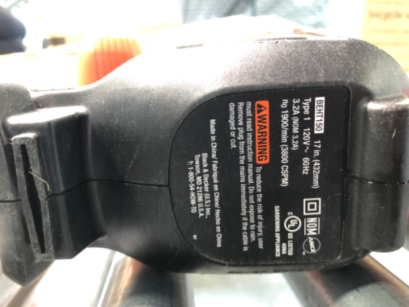 Photo 3 of BLACK+DECKER Hedge Trimmer 