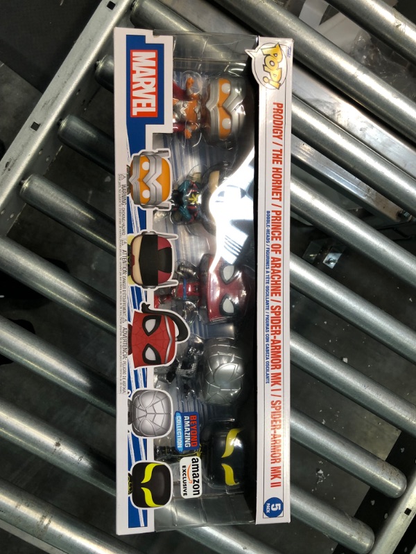 Photo 2 of Funko Pop! Marvel: Spider-Man: Beyond Amazing 5 Pack, Amazon Exclusive