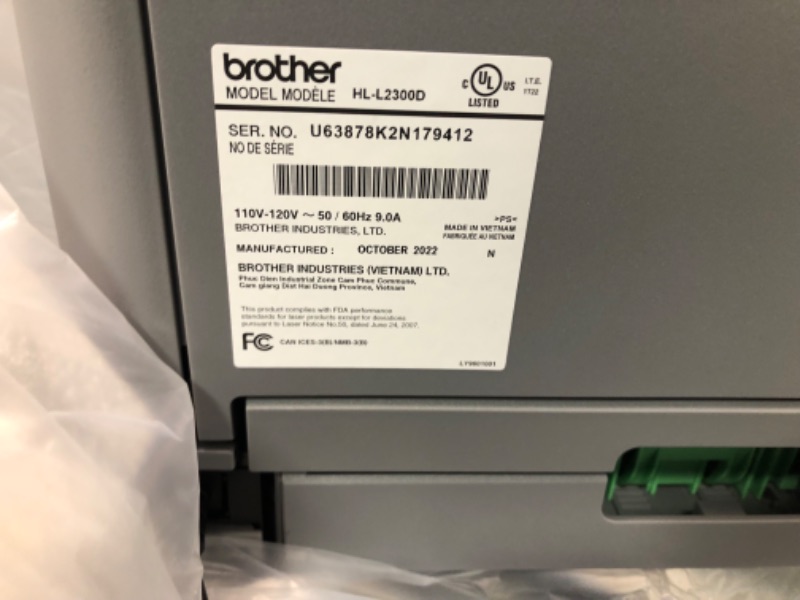 Photo 10 of Brother L-2300D Series Compact Monochrome Laser Printer I 