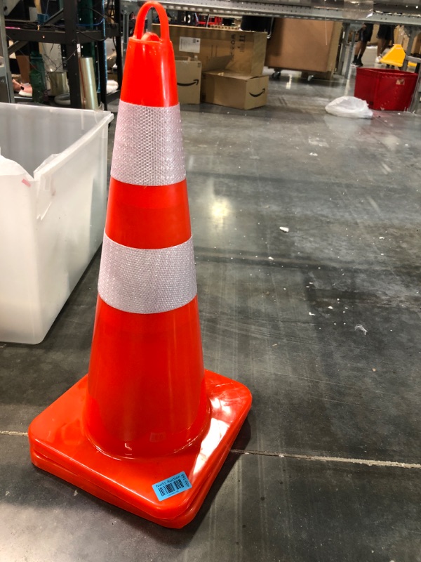 Photo 1 of 
BATTIFE 28 inch Traffic Safety Cones 2 pcs with Reflective Collars