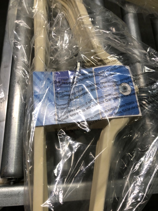 Photo 1 of SLEEK PICK VELVET HANGERS 10PK IVORY