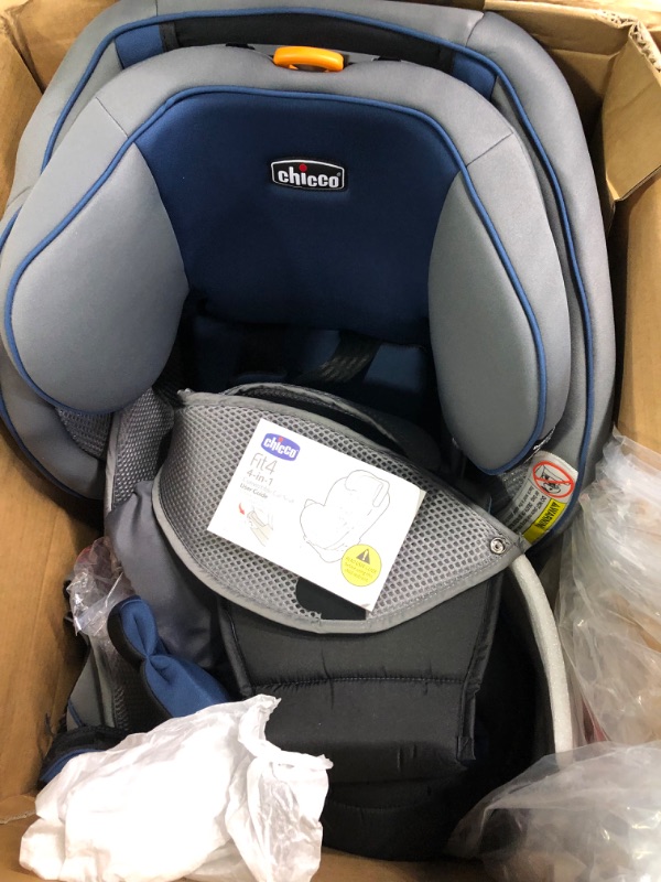 Photo 4 of Chicco Fit4 Adapt 4-in-1 Convertible Car Seat - Vapor | Grey

**OPENED IN WAREHOUSE FOR PICTURES ONLY**