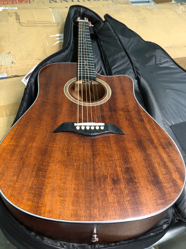 Photo 1 of Antonio Giuliani Acoustic Guitar Bundle (DN-1) - Dreadnought Guitar with Case, Strap, Strings and Accessories