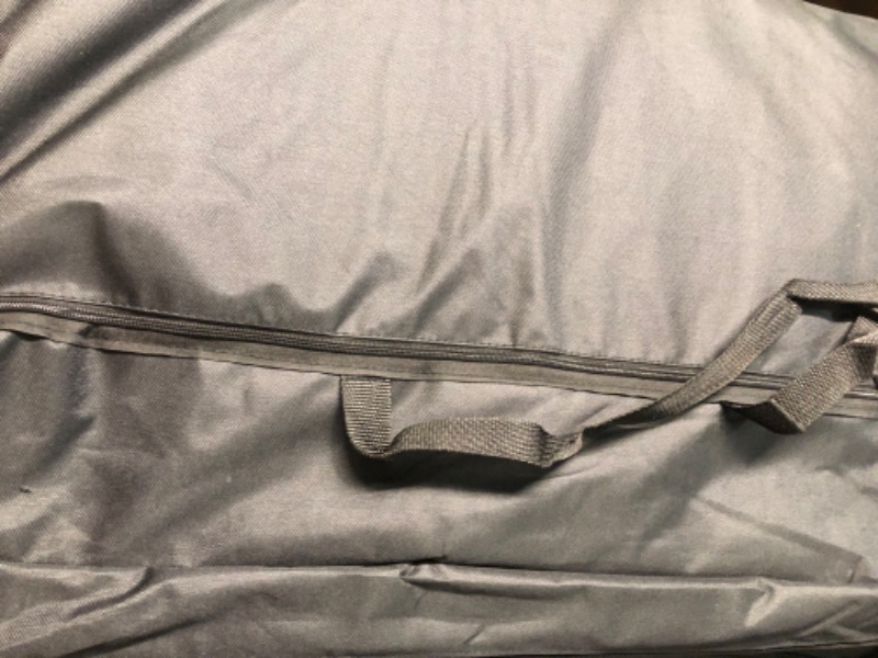 Photo 1 of CampLand Folding Cooking Table Outdoor Portable Cook Station Aluminum Camping Kitchen with Storage Organizer (Black)