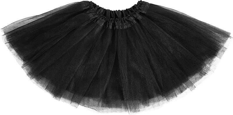 Photo 1 of Simplicity Baby Girl's BLACK Tutu Skirt, 6 Months UP