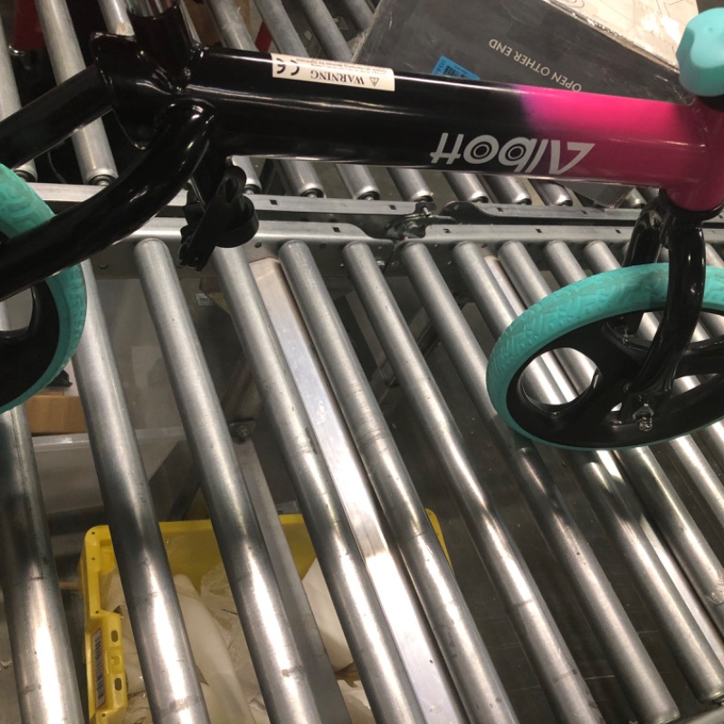 Photo 3 of Albott balance bike pink and turquoise