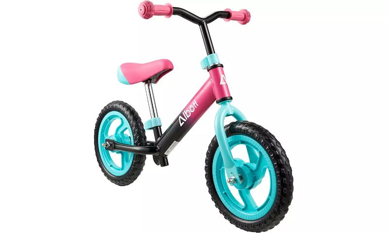Photo 1 of Albott balance bike pink and turquoise