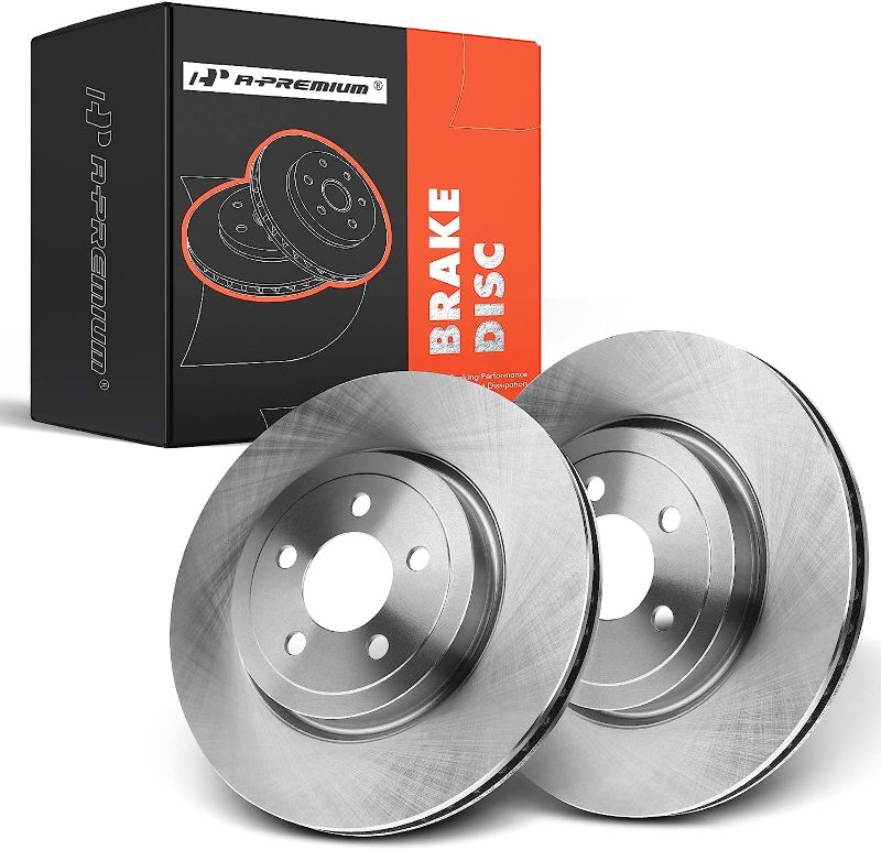 Photo 1 of A-Premium Front Disc Brake Rotors Compatible with Dodge Charger 2006-2022 Challenger 2009-2022 300 2005-2021 Magnum 2005-2008 2-PC Set